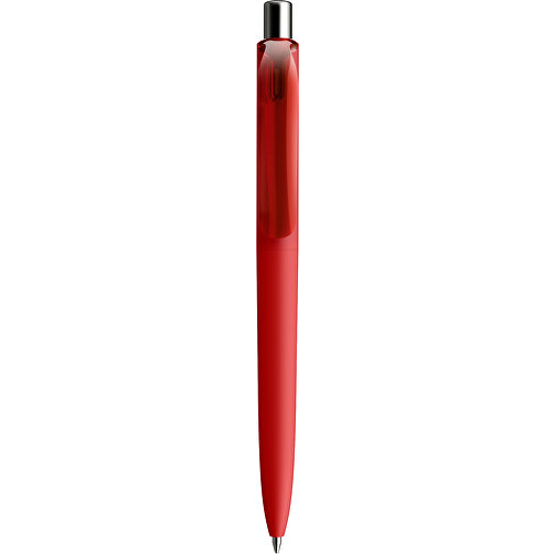Prodir DS8 PRR Push Kugelschreiber , Prodir, dunkelrot/silber poliert, Kunststoff/Metall, 14,10cm x 1,50cm (Länge x Breite), Bild 1