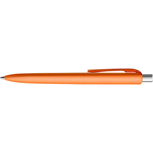 Prodir DS8 PRR Push Kugelschreiber , Prodir, orange/silber satiniert, Kunststoff/Metall, 14,10cm x 1,50cm (Länge x Breite), Bild 5