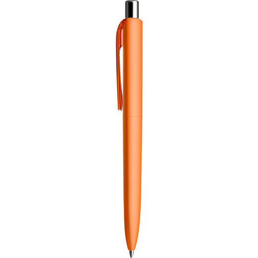 Prodir DS8 PRR Push Kugelschreiber , Prodir, orange/silber poliert, Kunststoff/Metall, 14,10cm x 1,50cm (Länge x Breite), Bild 2