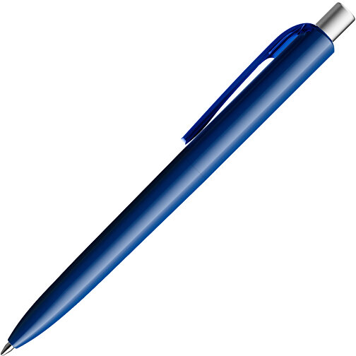Prodir DS8 PPP Push Kugelschreiber , Prodir, marineblau/silber satiniert, Kunststoff/Metall, 14,10cm x 1,50cm (Länge x Breite), Bild 4
