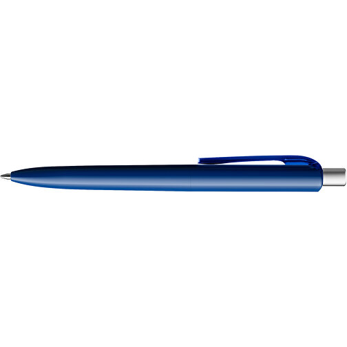 Prodir DS8 PPP Push Kugelschreiber , Prodir, marineblau/silber satiniert, Kunststoff/Metall, 14,10cm x 1,50cm (Länge x Breite), Bild 5