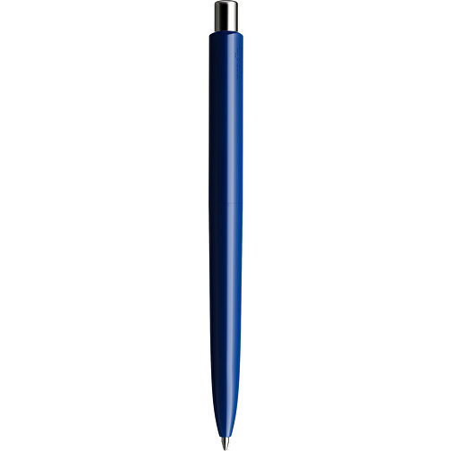 Prodir DS8 PPP Push Kugelschreiber , Prodir, marineblau/silber poliert, Kunststoff/Metall, 14,10cm x 1,50cm (Länge x Breite), Bild 3