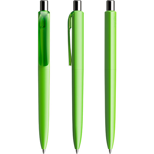 Prodir DS8 PMM Push Kugelschreiber , Prodir, grün/silber poliert, Kunststoff/Metall, 14,10cm x 1,50cm (Länge x Breite), Bild 6