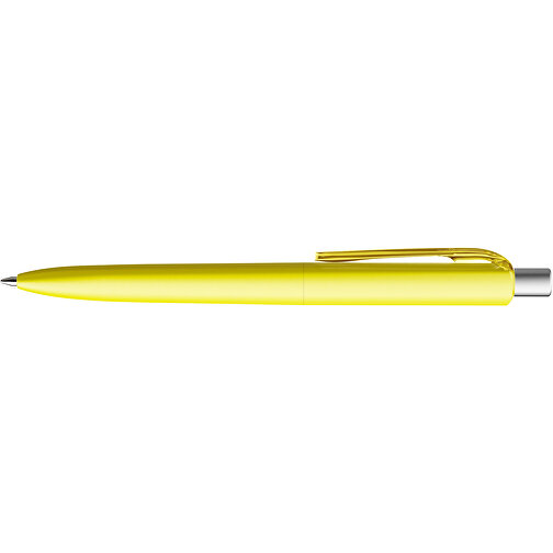 Prodir DS8 PMM Push Kugelschreiber , Prodir, lemon/silber satiniert, Kunststoff/Metall, 14,10cm x 1,50cm (Länge x Breite), Bild 5