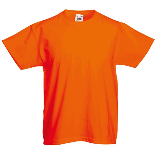 Kids Valueweight T-Shirt , Fruit of the Loom, orange, 100 % Baumwolle, 116, , Bild 1