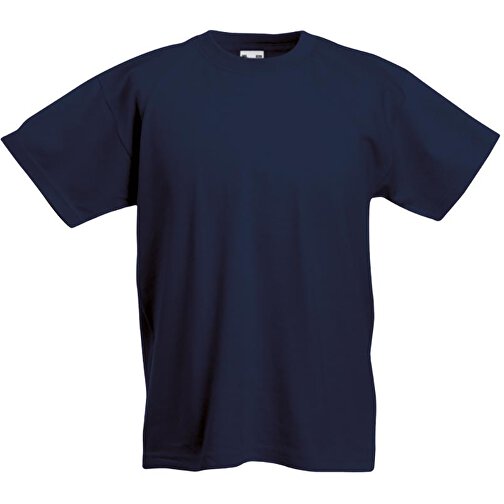 Kids Valueweight T-Shirt , Fruit of the Loom, navy, 100 % Baumwolle, 140, , Bild 1