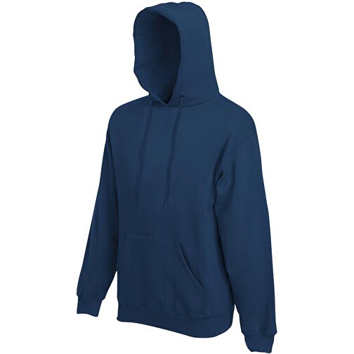 Hooded Sweat , Fruit of the Loom, navy, 80 % Baumwolle / 20 % Polyester, S, , Bild 1