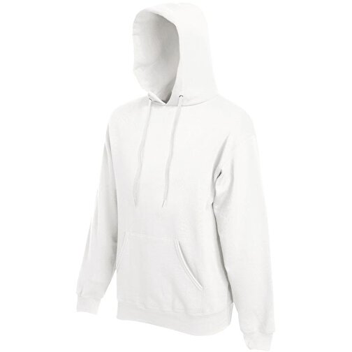 Hooded Sweat , Fruit of the Loom, weiss, 80 % Baumwolle / 20 % Polyester, M, , Bild 1