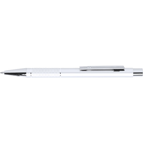 Kugelschreiber BEIKMON , silber, Aluminium, 14,20cm (Breite), Bild 3