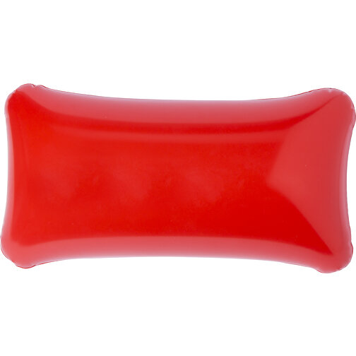 Kissen BLISIT , rot, PVC, 30,00cm x 15,50cm x 12,00cm (Länge x Höhe x Breite), Bild 2