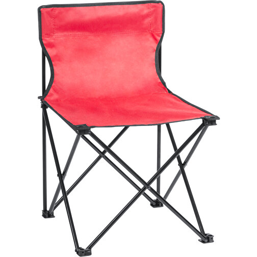 Stuhl FLENTUL , rot, Polyester 600D, 45,00cm x 45,00cm x 70,00cm (Länge x Höhe x Breite), Bild 1
