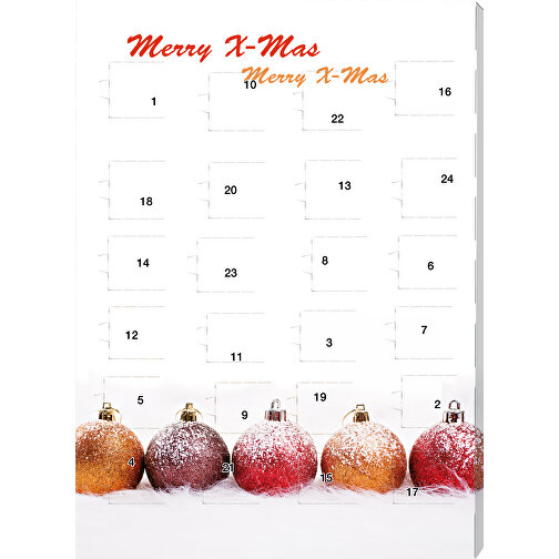 Classic Wand Adventskalender Hochformat, Individuelle Motive , Friedel, Karton, recycelbarers Inlay, 34,50cm x 1,00cm x 24,40cm (Länge x Höhe x Breite), Bild 1