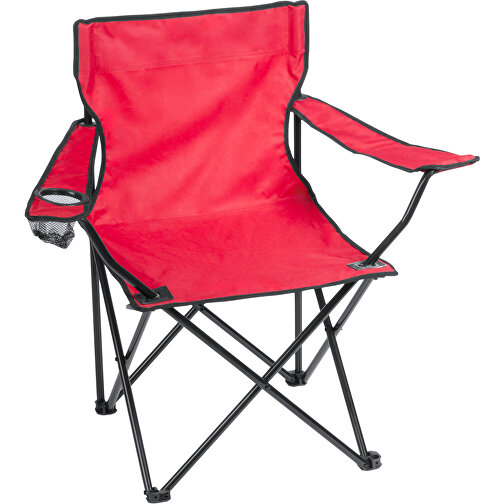 Stuhl BONSIX , rot, Polyester 600D, 83,00cm x 49,00cm x 79,00cm (Länge x Höhe x Breite), Bild 1