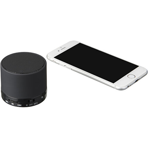 Duck Zylinder Bluetooth® Lautsprecher Mit Gummierter Oberfläche , schwarz, ABS Kunststoff, 5,00cm (Höhe), Bild 6