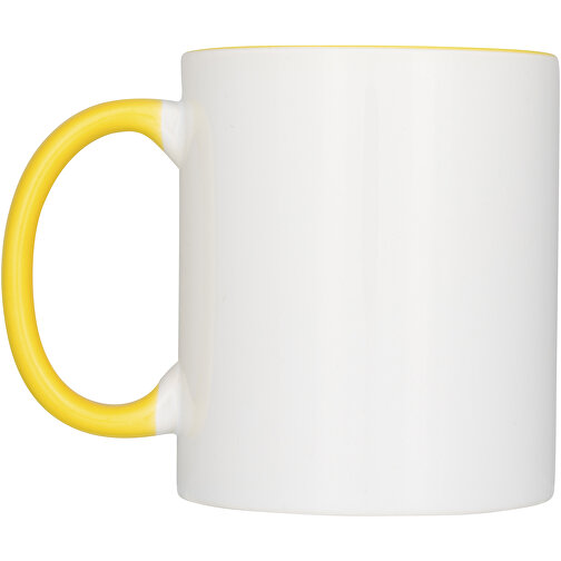 Pix 330 Ml Colour-Pop Sublimations-Tasse , gelb, Keramik, 9,50cm (Höhe), Bild 3