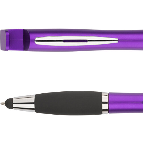 Kugelschreiber Moho , Promo Effects, lila, Kunststoff, 13,90cm (Länge), Bild 4