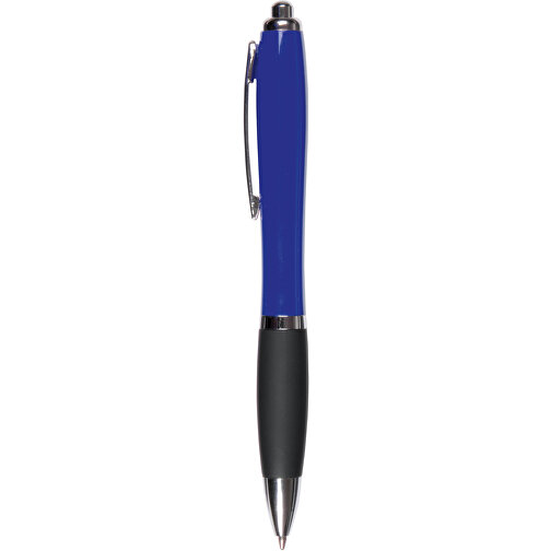 Kugelschreiber SWAY , blau, schwarz, Kunststoff / Stahl, 14,00cm (Länge), Bild 1