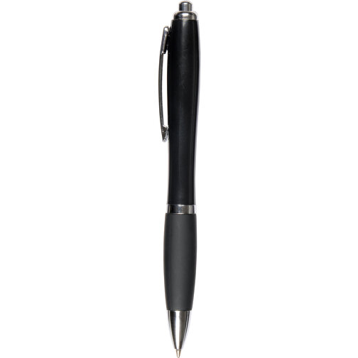 Kugelschreiber SWAY , schwarz, Kunststoff / Stahl, 14,00cm (Länge), Bild 1