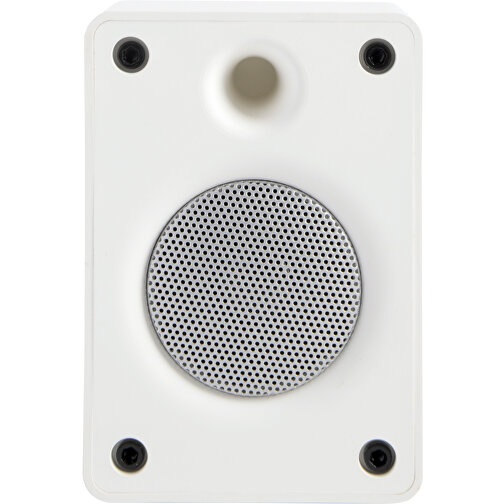 Wireless-Lautsprecher OLD SCHOOL , weiß, Kunststoff, 4,60cm x 8,70cm x 6,10cm (Länge x Höhe x Breite), Bild 2
