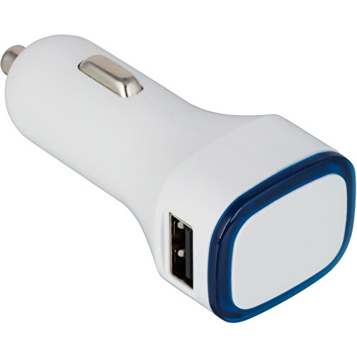 USB-Autoladeadapter COLLECTION 500 , Reflects, weiss, Kunststoff, 70,00cm x 26,00cm x 31,00cm (Länge x Höhe x Breite), Bild 1
