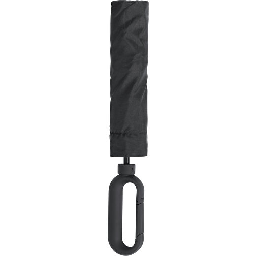 Regenschirm BROSMON , schwarz, Pongee, , Bild 1