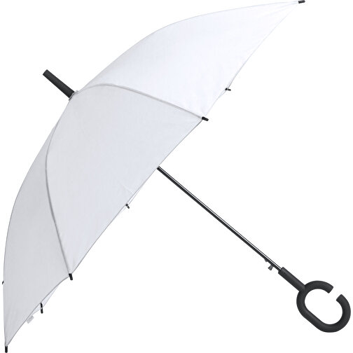 Regenschirm HALRUM , weiß, , Bild 1
