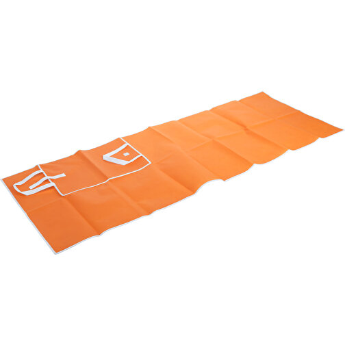 Strandmatte BUREN , orange, Laminiertes Non-Woven, 70,00cm x 180,00cm (Länge x Breite), Bild 3
