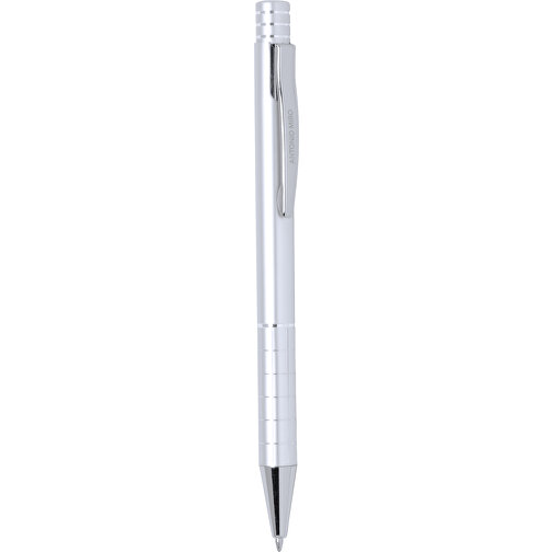 Kugelschreiber Samber , silber, Aluminium, 13,90cm (Breite), Bild 1