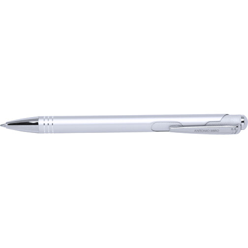 Kugelschreiber Helmor , silber, Aluminium, 14,00cm (Breite), Bild 3