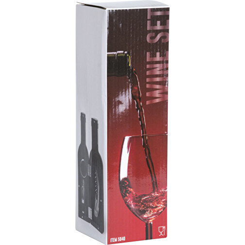 Wein Set SOUSKY , schwarz, 24,00cm (Breite), Bild 4