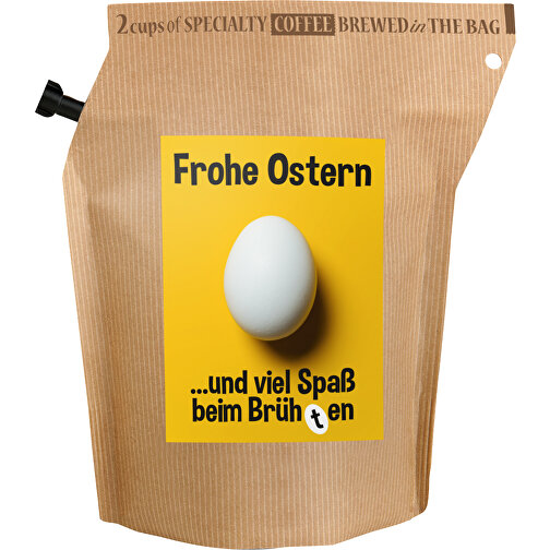 Oster-Kaffee - Brüh(t)en , Gemischt, 18,00cm x 0,50cm x 18,80cm (Länge x Höhe x Breite), Bild 2