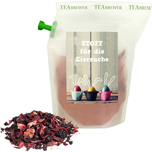 Oster-Tee, Tasty Berry - Eiersuche , Gemischt, 18,00cm x 0,50cm x 18,80cm (Länge x Höhe x Breite), Bild 1