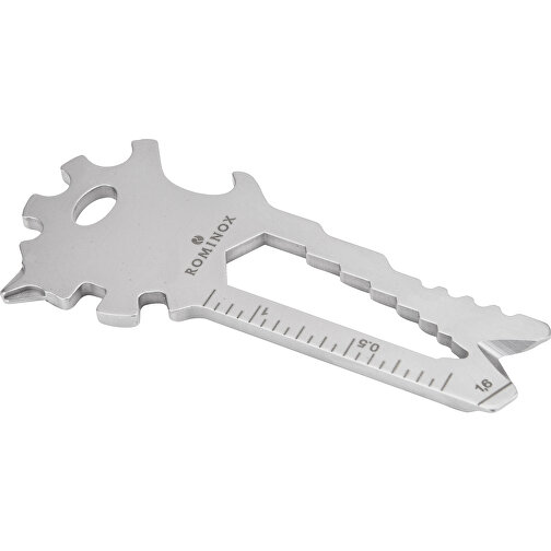 ROMINOX® Key Tool Lion (22 Funktionen) , Edelstahl, 7,00cm x 0,23cm x 3,20cm (Länge x Höhe x Breite), Bild 6