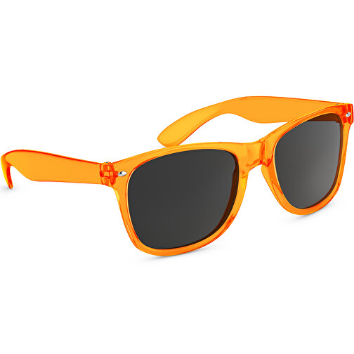 SunShine Transparent - UV 400 , Promo Effects, orange transparent, Rahmen aus Polycarbonat und Glass aus AC, 14,50cm x 4,80cm x 15,00cm (Länge x Höhe x Breite), Bild 2