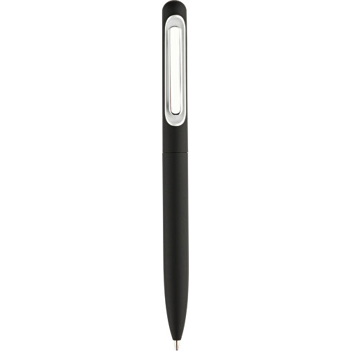 Kugelschreiber ONYX K-VI Mit Geschenkverpackung , Promo Effects, schwarz, Metall gummiert, 14,30cm (Länge), Bild 2