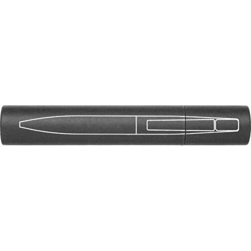 Kugelschreiber ONYX K-II Mit Geschenkverpackung , Promo Effects, schwarz, Metall gummiert, 13,80cm (Länge), Bild 4