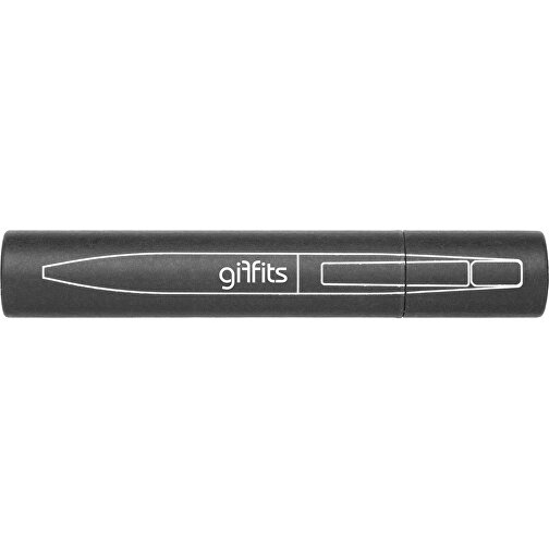 USB Kugelschreiber ONYX UK-IV Mit Geschenkverpackung , Promo Effects MB , schwarz MB , 4 GB , Metall gummiert MB , 3 - 10 MB/s MB , 14,40cm (Länge), Bild 6