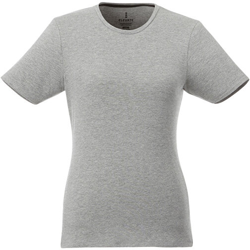 Balfour T-Shirt Für Damen , Green Concept, grau meliert, Single jersey Strick 85% Bio Baumwolle, 10% Viskose, 5% Elastan, 200 g/m2, XL, , Bild 2