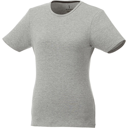 Balfour T-Shirt Für Damen , Green Concept, grau meliert, Single jersey Strick 85% Bio Baumwolle, 10% Viskose, 5% Elastan, 200 g/m2, L, , Bild 1
