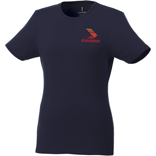 Balfour T-Shirt Für Damen , Green Concept, navy, Single jersey Strick 95% GOTS zertifizierte Bio Baumwolle, 5% Elastan, 200 g/m2, XXL, , Bild 4