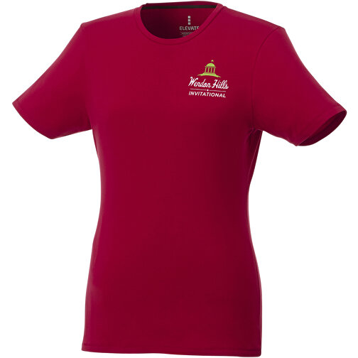 Balfour T-Shirt Für Damen , Green Concept, rot, Single jersey Strick 95% Bio Baumwolle, 5% Elastan, 200 g/m2, L, , Bild 4