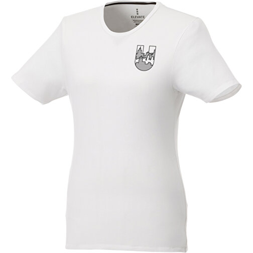 Balfour T-Shirt Für Damen , Green Concept, weiss, Single jersey Strick 95% Bio Baumwolle, 5% Elastan, 200 g/m2, XXL, , Bild 4