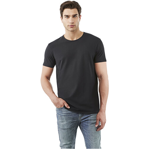 Balfour T-Shirt Für Herren , Green Concept, schwarz, Single jersey Strick 95% Bio Baumwolle, 5% Elastan, 200 g/m2, XS, , Bild 5
