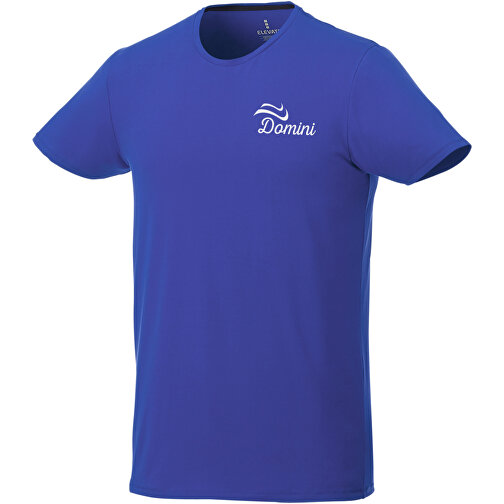 Balfour T-Shirt Für Herren , Green Concept, blau, Single jersey Strick 95% Bio Baumwolle, 5% Elastan, 200 g/m2, XXXL, , Bild 4
