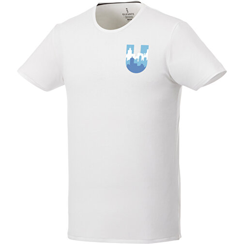 Balfour T-Shirt Für Herren , Green Concept, weiß, Single jersey Strick 95% Bio Baumwolle, 5% Elastan, 200 g/m2, XL, , Bild 4