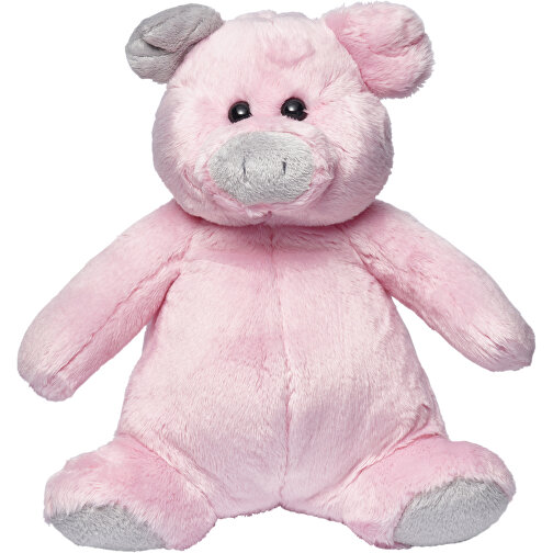 Schwein Trine , rosa, Polyester, Polyesterfasern, 20,00cm x 20,00cm x 18,00cm (Länge x Höhe x Breite), Bild 1