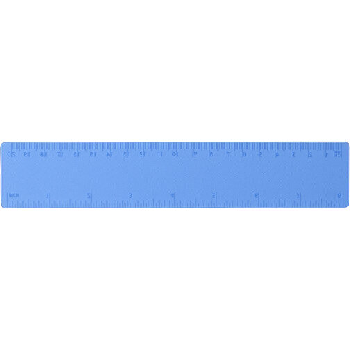 Rothko 20 Cm Kunststofflineal , blau mattiert, PP Kunststoff, 20,90cm x 0,10cm x 4,00cm (Länge x Höhe x Breite), Bild 2