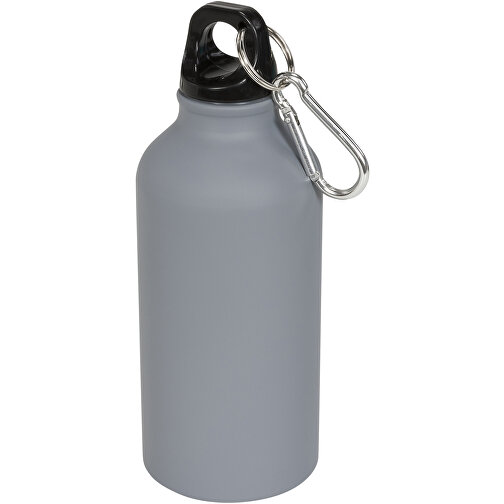 Oregon Matte 400 Ml Trinkflasche Mit Karabiner , grau, Aluminium, 17,50cm (Höhe), Bild 1