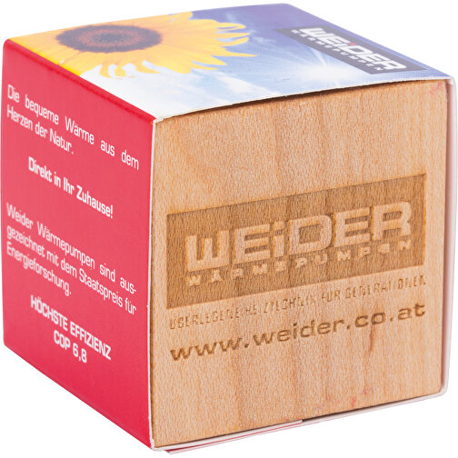 Plant Wood Magnet - Krydret pepper, 1 side laserskåret, Bilde 3