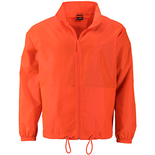 Men's Promo Jacket , James Nicholson, orange/neon, Oberstoff: 100% Polyester, 3XL, , Bild 1